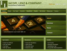 Tablet Screenshot of iacopi.com